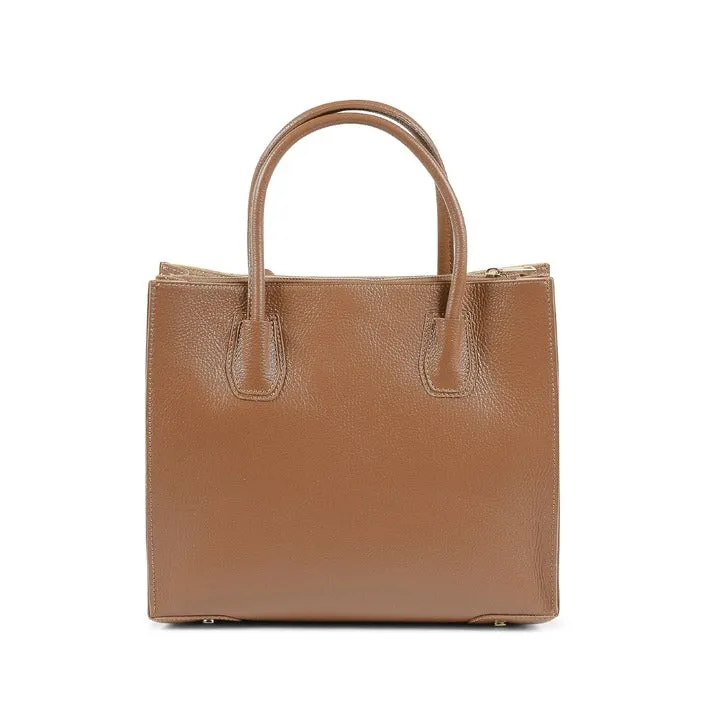 19V69 Italia By Versace borsa marrone cammello   