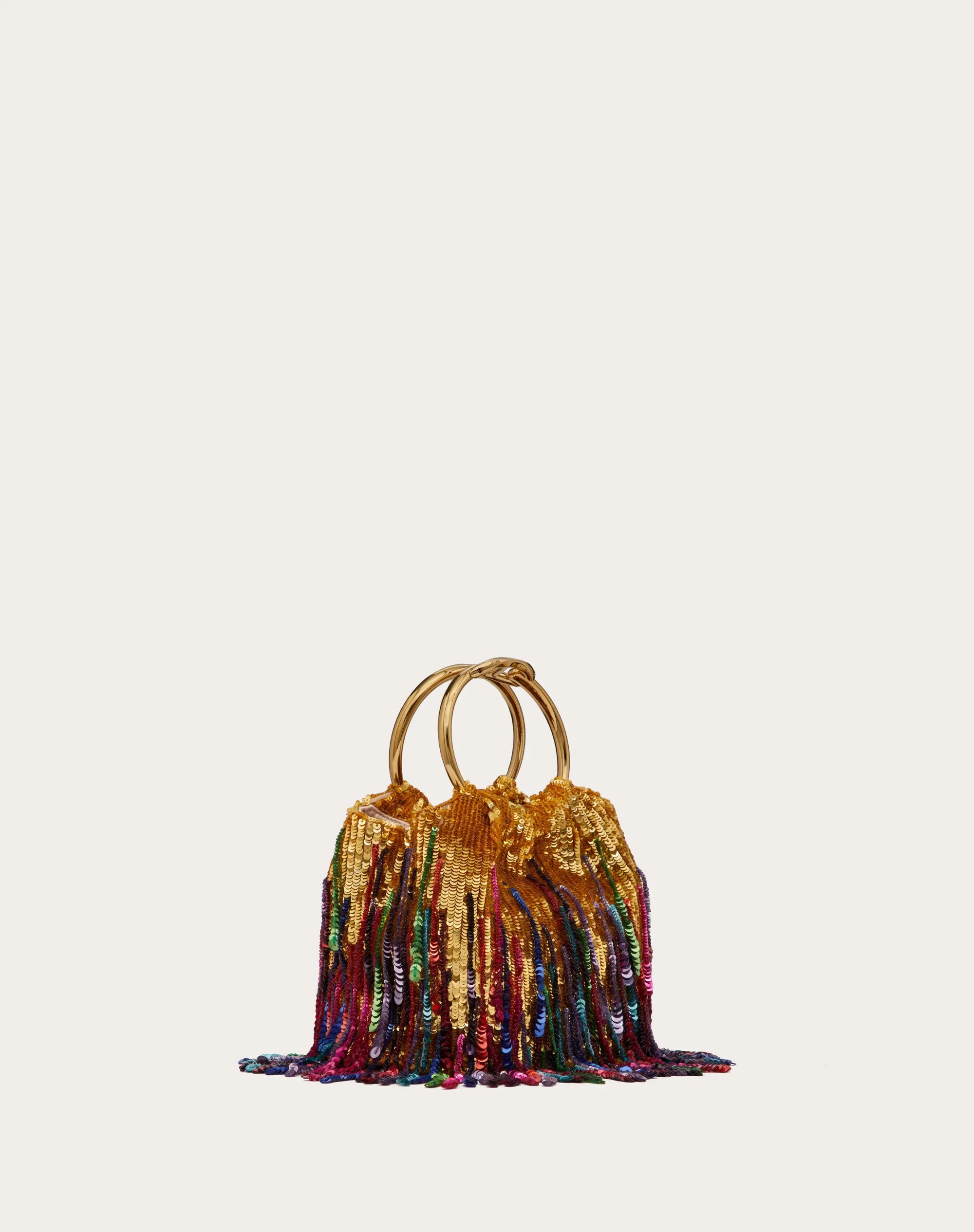 BORSA PICCOLA A SECCHIELLO CARRY SECRETS RICAMATA