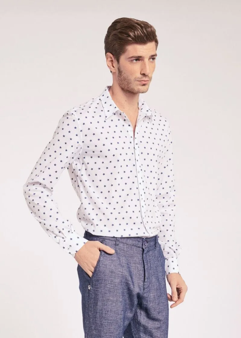 Camicia a pois