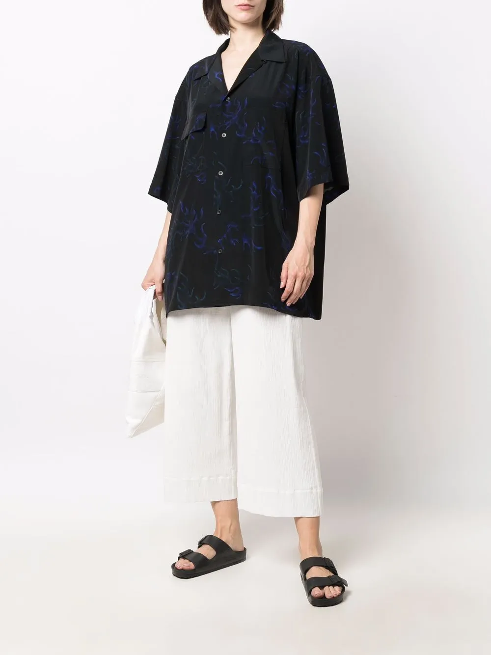 camicia bowling oversize