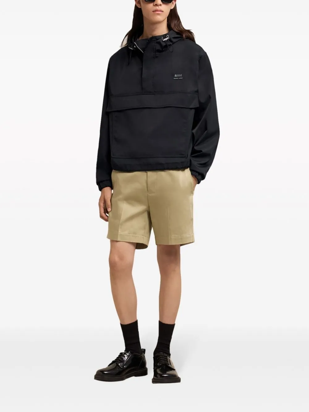 Giacca con logo in nero - unisex