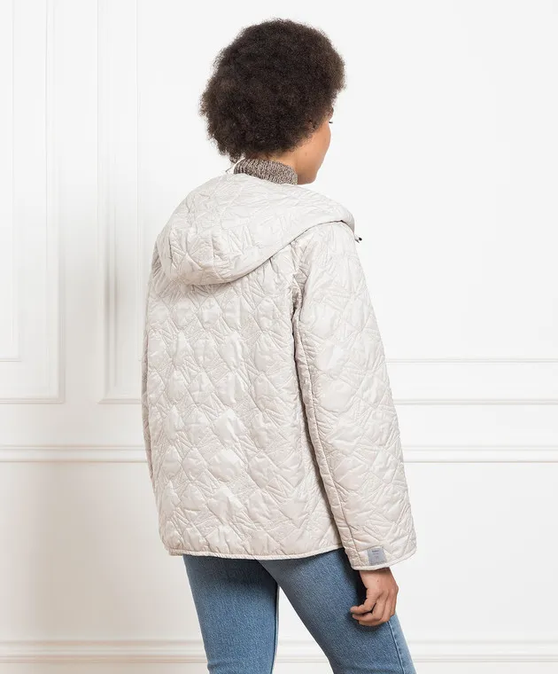 Max Mara Giacca trapuntata beige EMMA