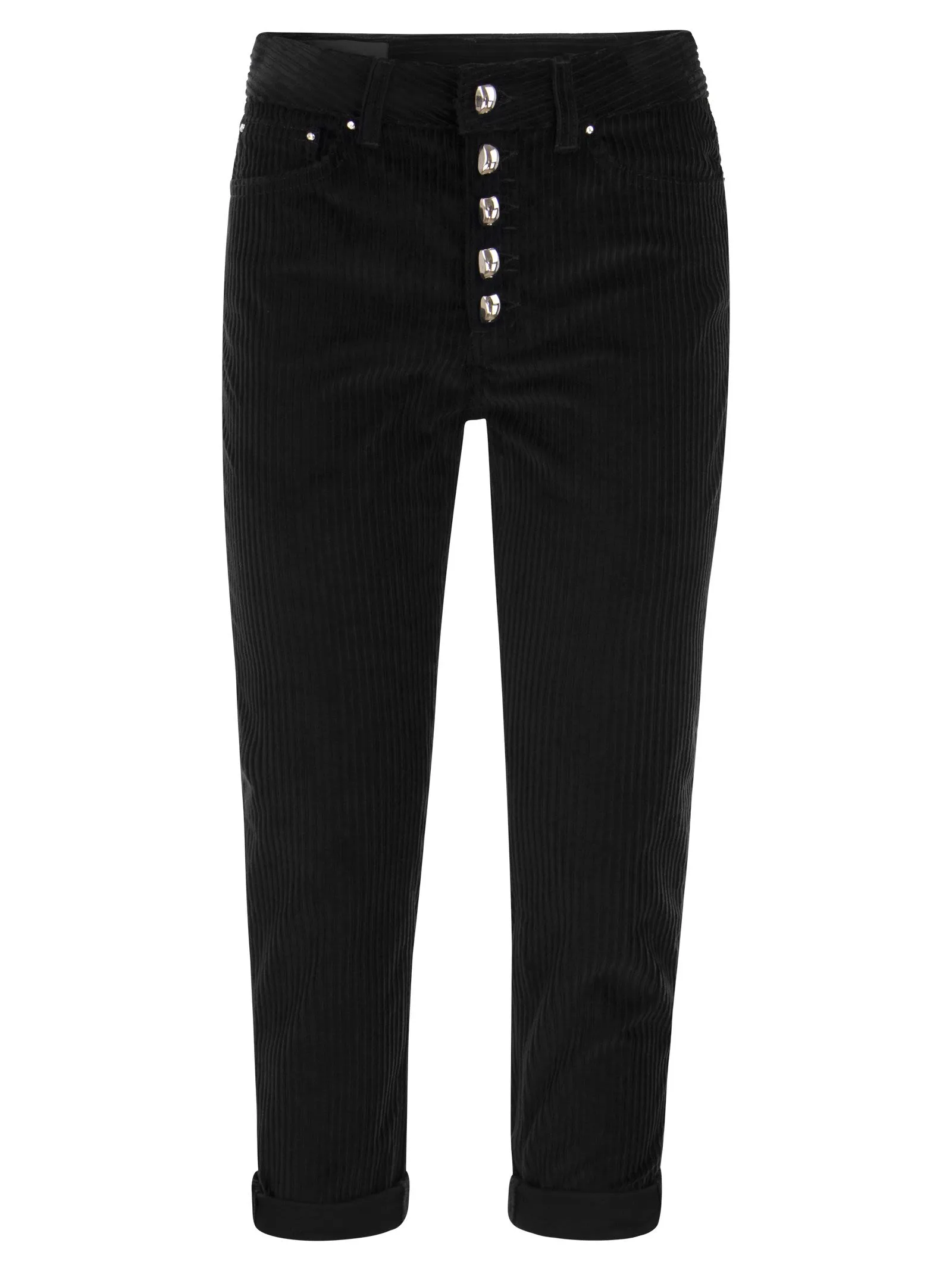Pantalone Koons loose fit in velluto