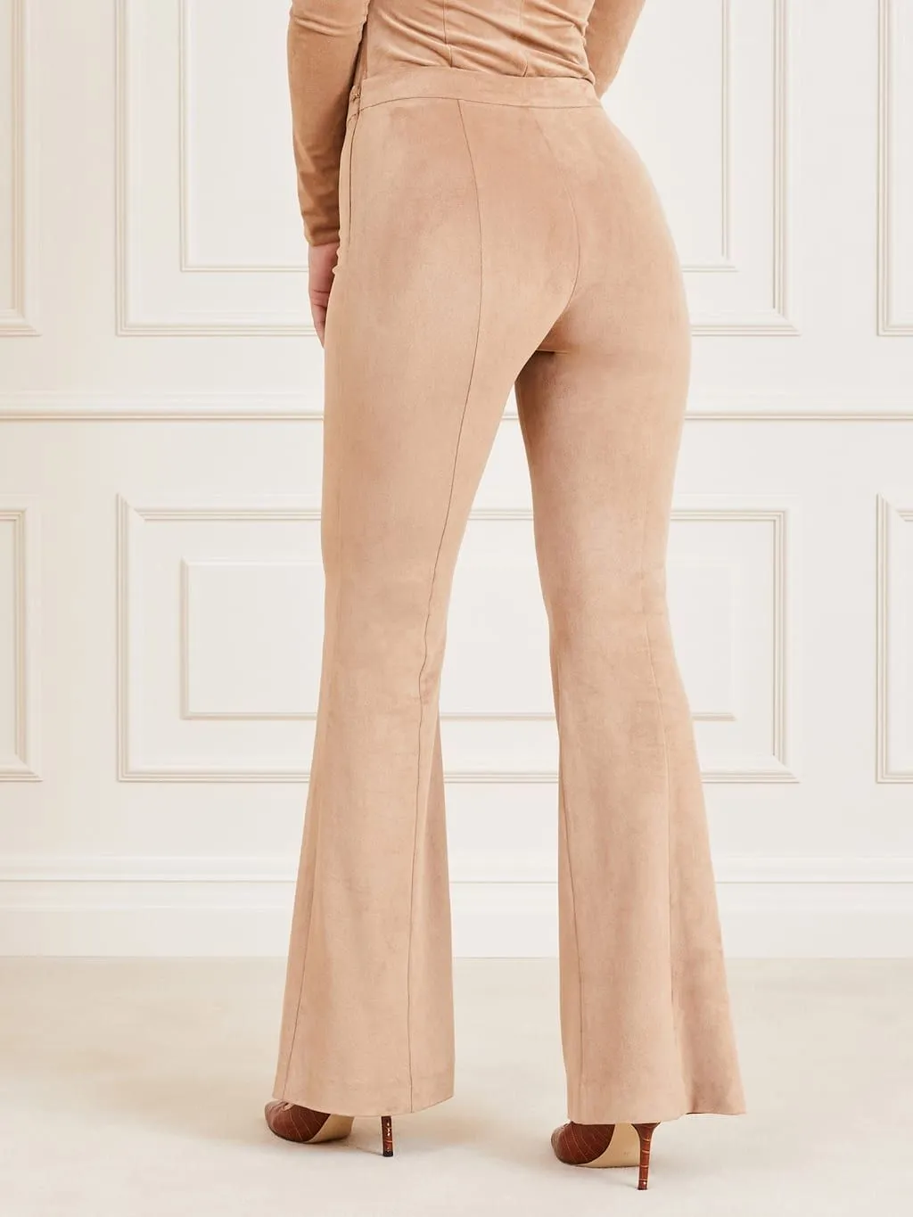 Pantaloni marciano scamosciati