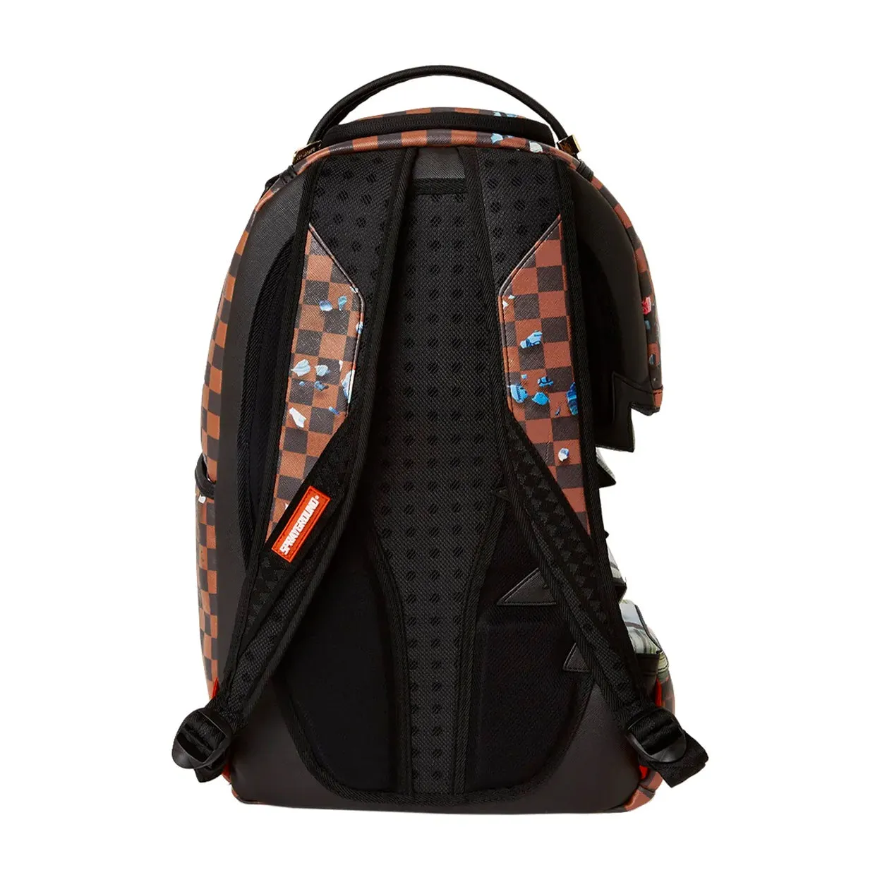 Zaino Sprayground Shark Bite Explosion Marrone Multicolor